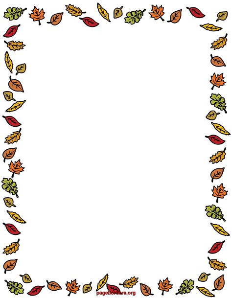 fall border clipart black and white|free autumn leaves border clip art.